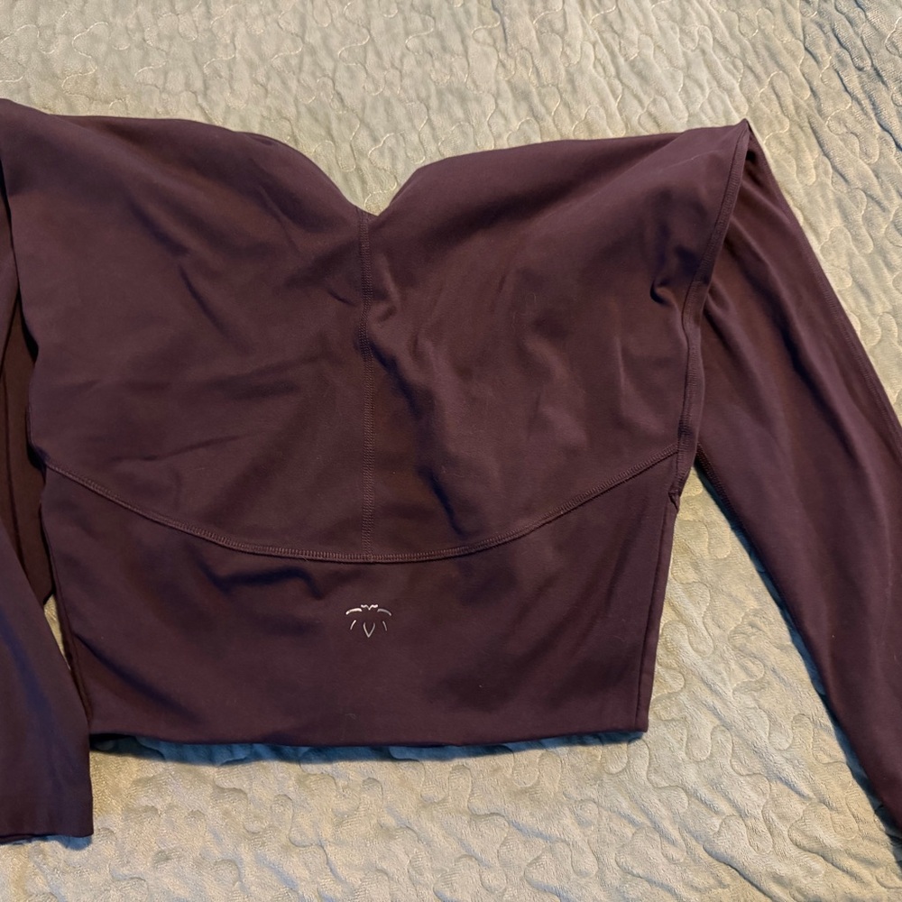 Beyond Yoga high waisted leggings in Plum